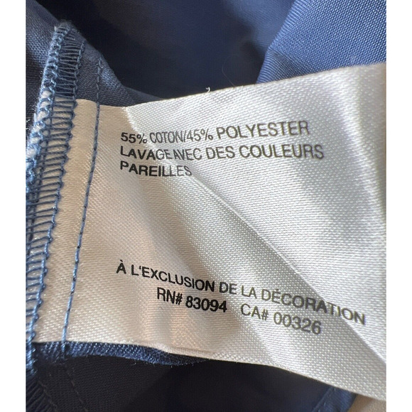 Clique Shirt Women's Size Medium Fitted Button Front Short Sleeves Top NEW - Picture 7 of 9